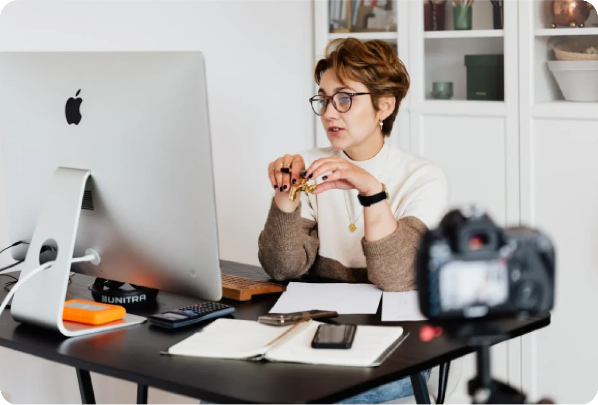 Tor-appen, psykologassistentens användargränssnitt med sessionsanteckningar och verktyg för klientkommunikation.